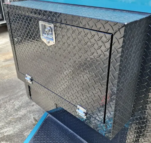 [A0324] BBQ / Storage Box (Black)